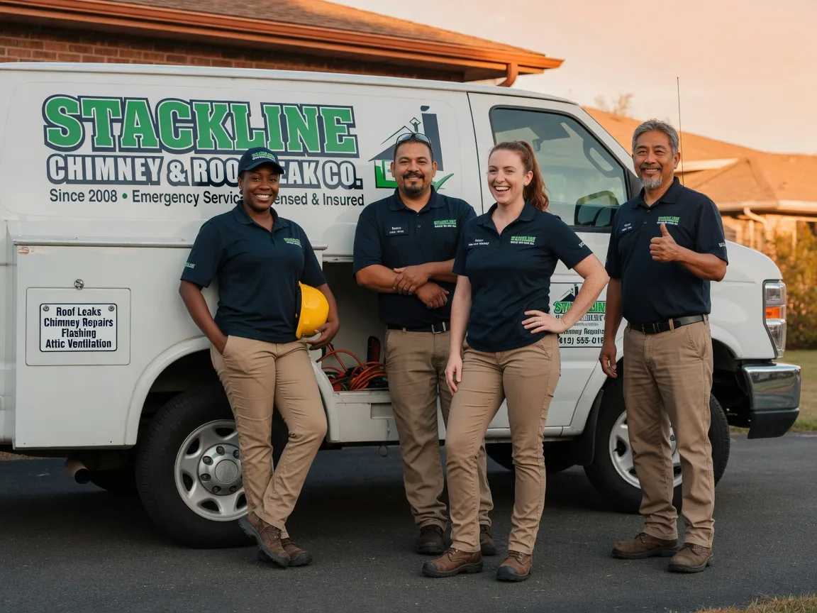 Chimney flashing repair company in Lynchburg, VA